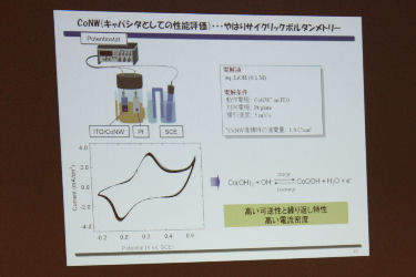 「空中窒素固定によるエネルギー変換とナノワイヤー型電気化学キャパシタを用いたエネルギー貯蔵」 千葉大学大学院融合科学研究科　教授 / 千葉大学ベンチャービジネスラボラトリー　施設長　星野 勝義先生