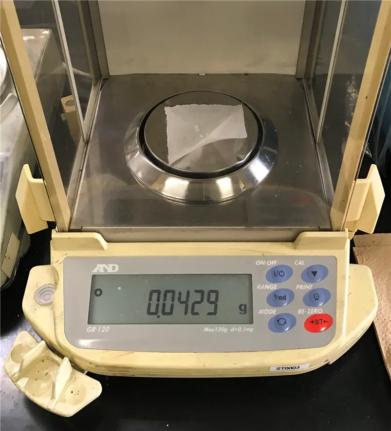 図4:0.1 mol/L TBAP / ACN溶液の調製
